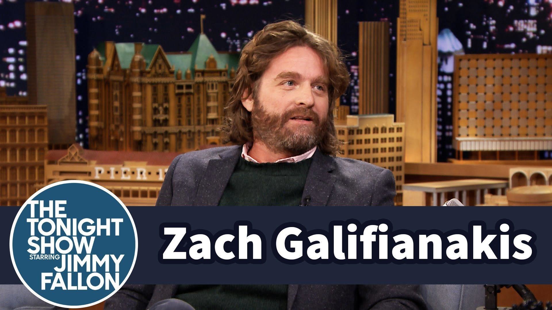 Zach Galifianakis Discovers His Sons Testicles Fit In His Belly Button