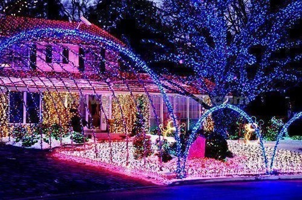 Crazy Christmas Decorations Blue
