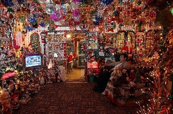 Crazy Christmas Decorations House