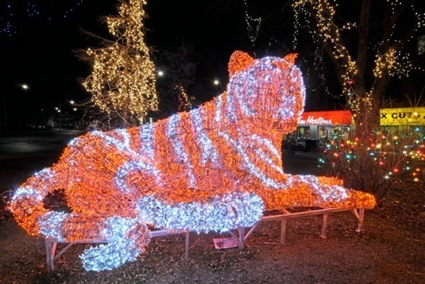 Crazy Christmas Decorations Tiger