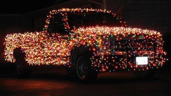 Crazy Christmas Decorations Truck